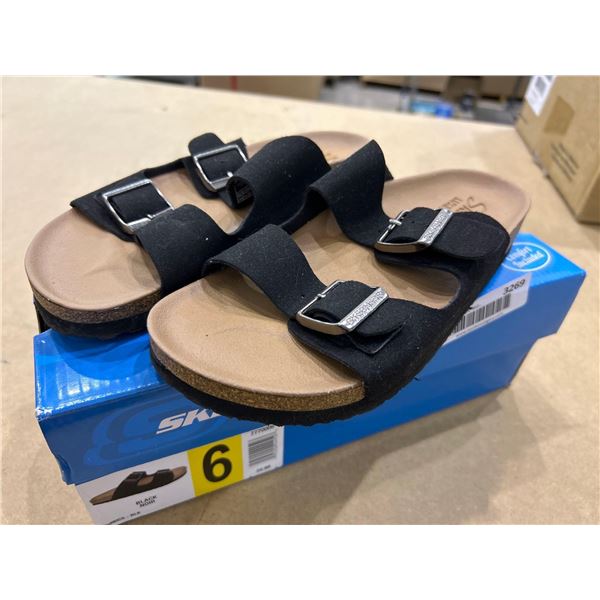 Sketchers Black Sandels Size 6
