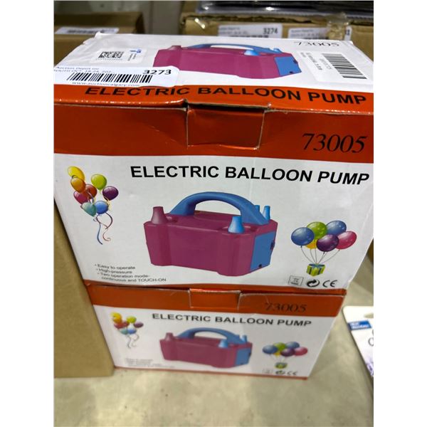 Electric Balloon Pump NEW LOT of 2