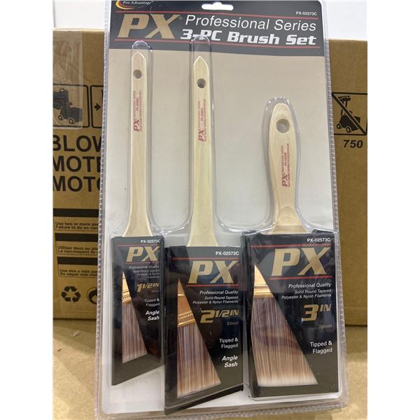 PX Professional Series 3 Pce Brush Set NEW
