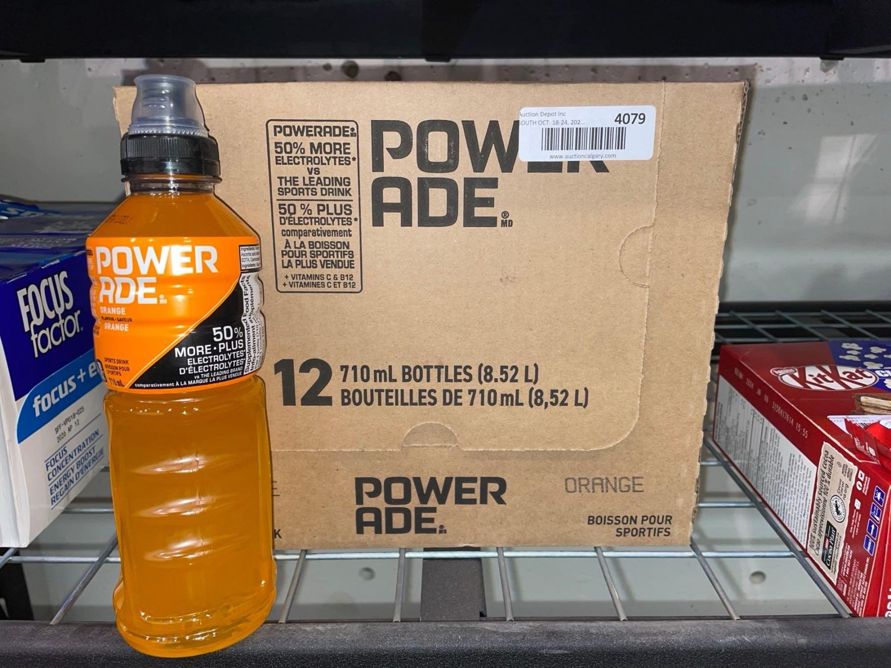 Powerade Orange 50% More Electrolytes 12 x 710ml