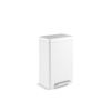 Image 1 : KOHLER Trash Can, Quiet-Close Lid, Trash Can with Soft-Close and Foot Pedal, Stainless and White