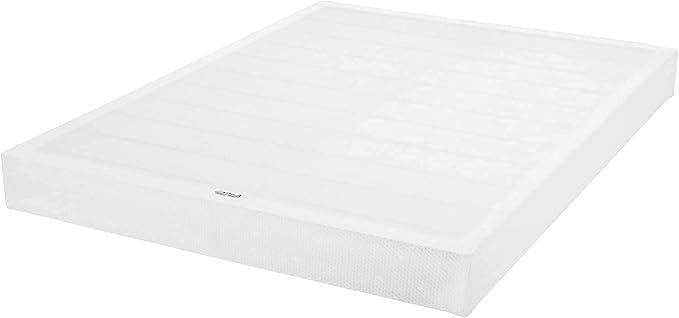 Amazon Basics Smart Box Spring Bed Base, Extra Firm Steel Mattress ...