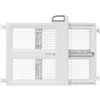 Image 1 : Safety 1st Lift, Lock and Swing Gate - Pressure or Hardware installed, Fits Spaces Between 28" and 4