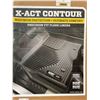 Image 3 : Husky Liners X-act Contour Floor Mats | Fits 2017-2024 Ford F-250/F-350 Super Duty Standard Cab | Fr