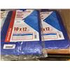 Image 2 : All-Purpose Tarp 10' x 12' Light Grade Lot of 2