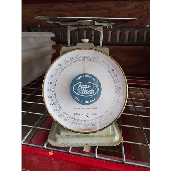 Accu-Weigh Universal Dial Scale 5 Pounds