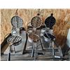 Image 2 : Lot of 3 Commercial Waffle Irons