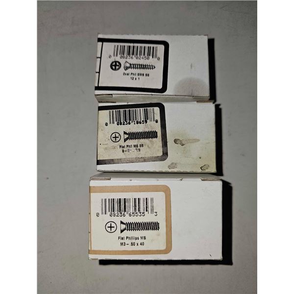 Box Lot of Assorted Screws