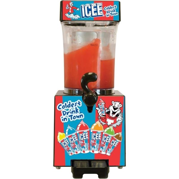 iscream Genuine ICEE Brand Counter-Top Sized ICEE at Home Slushie Maker