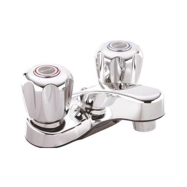 Belanger 30 Series 2-Handle Polished Chrome Bathroom Faucet 4-in Centreset Design