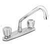 Image 1 : Belanger 30 Series 2-Handle Polished Chrome Bathroom Faucet 4-in Centreset Design & Belanger 3065W D