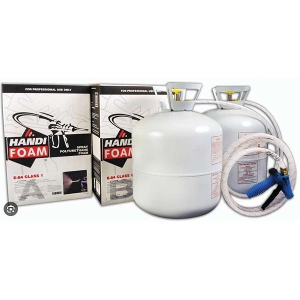 HandiFoam® Low Density low-pressure, spray polyurethane foam is an open cell, chemically cured, two-