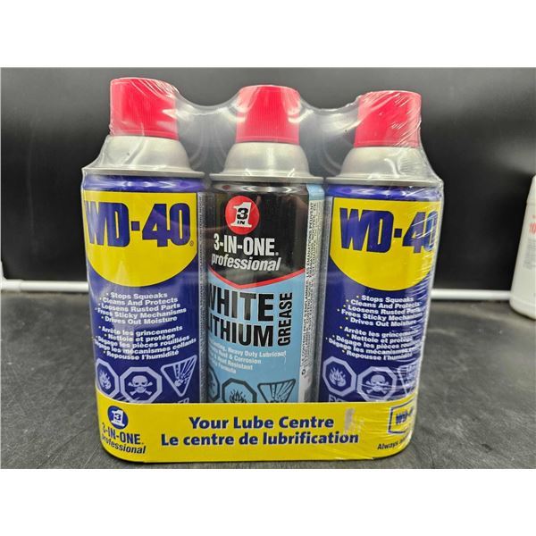WD-40/ 3-in-1 White Lithium Grease Tri-pack
