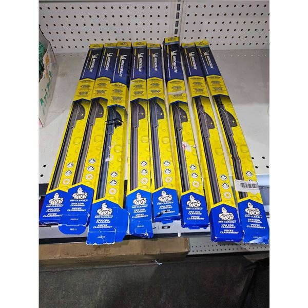 Lot of 8 Assorted Windshield Wiper Blades 4 Size Sets