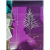 Image 3 : Iced Tree With LED Lights 224 Led Light 7' Tree