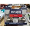 Image 2 : Safelock by Weiser Keyed Entry Door Handles Lot of 6