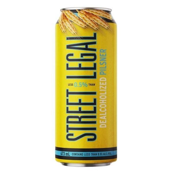 Street Legal 0.05% Dealcoholized Pilsner 12x473ml