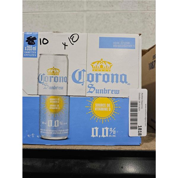 Corona Sunbrew 0.0% Beer 10x355ml