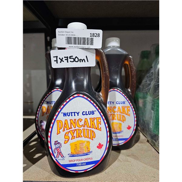 Nutty Club Pancake Syrup (7 x 750ml)