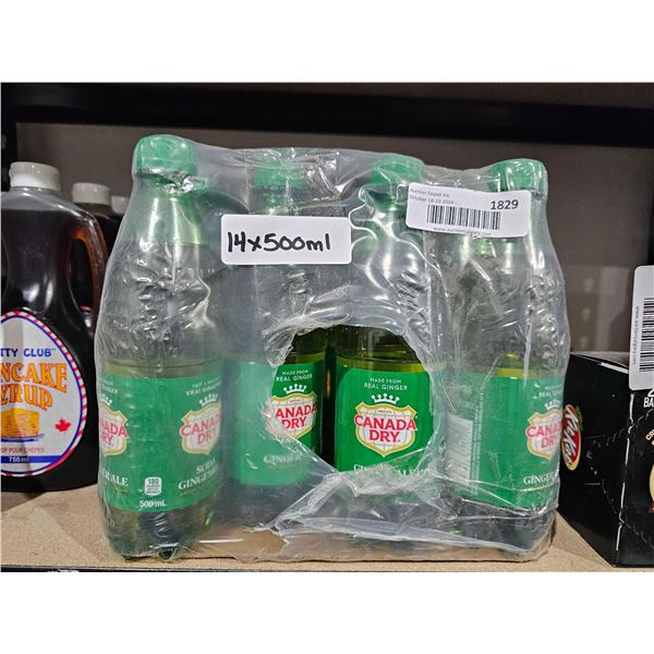 Canada Dry Ginger Ale 14x500ml