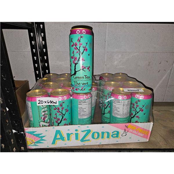 Arizona Green tea w/ Ginseng & Honey 20 x 680ml