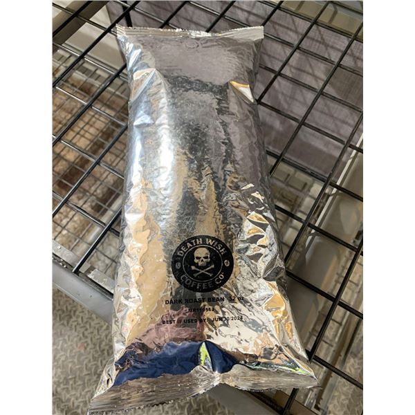 Death Wish Dark Roast Coffee Beans 32oz Bag