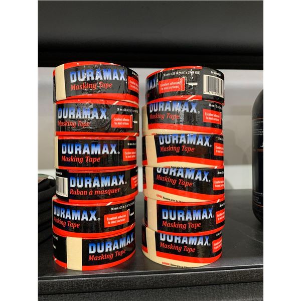 Duramax Masking Tape 36mm x 25m  Lot of 12