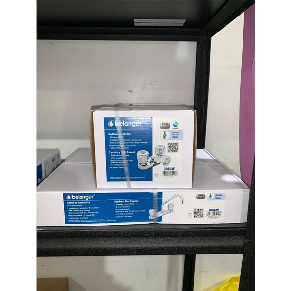 Belanger Lavatory Sink Faucet & Kitchen Sink Faucet