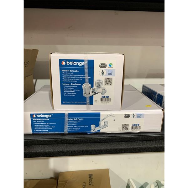 Belanger Lavatory Sink Faucet & Kitchen Sink Faucet