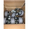 Image 2 : Lot of 6 Swivel Casters with Brake