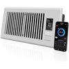 Image 1 : AC INFINITY AIRTAP T4, Quiet Register Booster Fan with Thermostat Control. Heating Cooling AC Vent. 