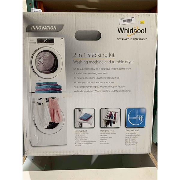Whirlpool 2 in 1 Stacking Kit Washing Machine & Tumble Dryer