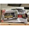 Image 1 : Hamilton Beach Easy Reach Toaster Oven With Roll Top Door