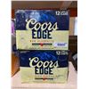 Image 1 : Coors Edge Non Alcoholic Double Brewed Beer 24 x 355ml