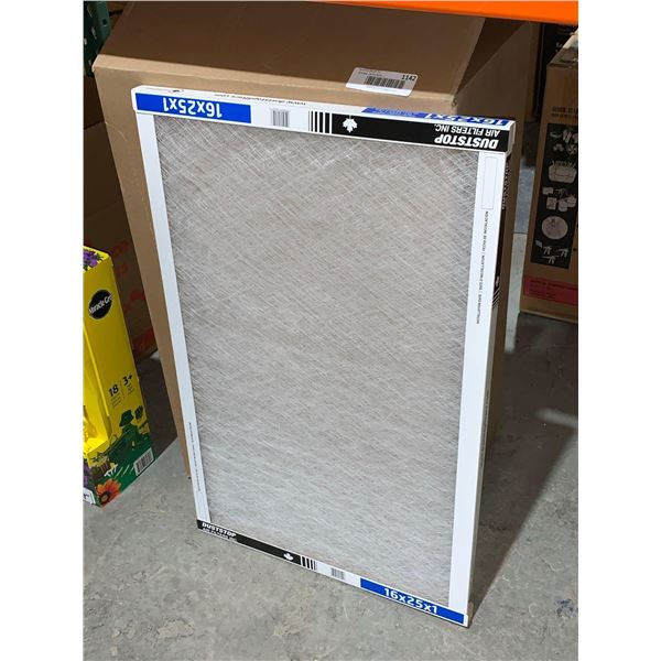 Duststop 16 x 25 x 1 FRBGL Air Filter Pack of 12