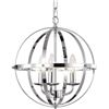 Image 1 : Modern Chandelier Orb Chandelier Lighting Small Chrome Chandeliers Mini Globe Pendant Light Fixture 