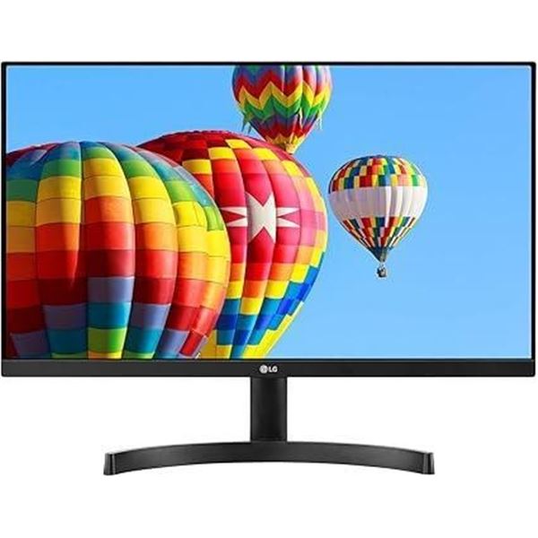 LG 24MK600M-B 24'' Full HD (1920 x 1080) IPS Display with 3-Side Virtually Borderless Design and Rad