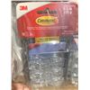 Image 2 : Case Lot 3M Command Brand Mini-Clear Hooks With Clear Strips 18 Hooksx24Strips