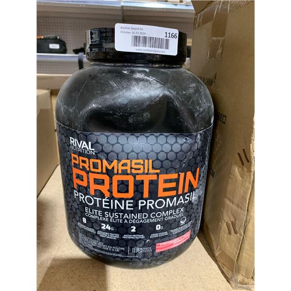 Rival Promasil Protein Strawberries & Cream Protein Powder Mix 5LB