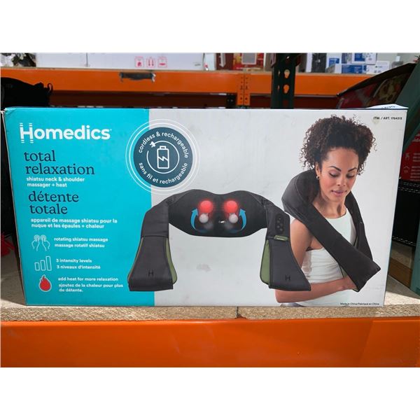 Homedics Total Relaxation Shiatsu Neck & Shoulder Massage & Heat