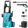 Image 1 : Greener Electric Pressure Washer 2800 PSI High Pressure Washer with 50ft Outlet Hose and Adjustable 