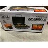 Image 2 : Blackstone 22" Griddle Tabletop Griddle with Hood Includes Adapter Hose & Carry Bag