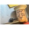 Image 4 : Vintage 1930's Articulated Wooden Popeye the sailor toy Black & Blue version