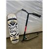 Image 1 : SCOOTER AND "SKATE BOARD"