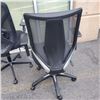Image 8 : 2 GAS LIFT MESH BACK ARMCHAIRS