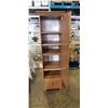 Image 2 : IKEA PINE WARDROBE WITH MIRROR DOOR AND DRAWER