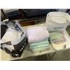 Image 1 : 8 FACE CLOTHS, 3 DISH TOWELS, 10 HAND TOWELS AND 13 BATH TOWELS
