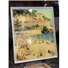 Image 2 : UNIQUE FRAMED VINTAGE ARTWORK AND EAST VAN OIL