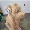 Image 2 : 46" MARBLE DOG STATUE