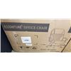 Image 2 : BRAND NEW ECCONITURE GAMING CHAIR, BLACK WITH BLACK STICHING, RETAIL $249